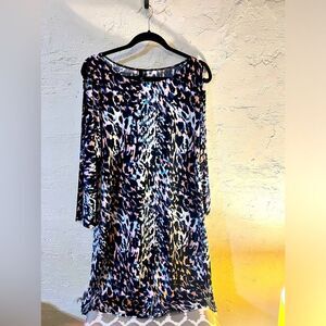 Dress XL by MIL fun sheath dress excellent colors and great drape in fabric, fun